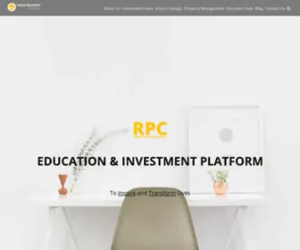 Rapidpropertyconnect.com(Creating value and impacting lives through the importance of investing in education. RPC) Screenshot