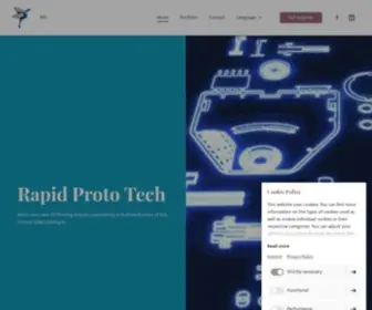 Rapidprototech.com(Index) Screenshot