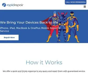 Rapidrepair.in(Best Apple Mobile Repair Shop and Service Center in India) Screenshot