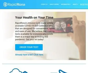 Rapidrona.com(RapidRona) Screenshot