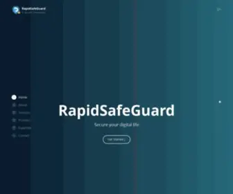 Rapidsafeguard.com(RapidSafeGuard Cyber Security Consultancy) Screenshot