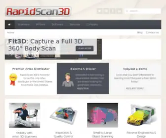 Rapidscan3D.com(Rapid Scan 3D) Screenshot