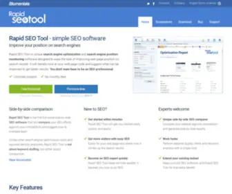 Rapidseotool.com(Rapid SEO Tool) Screenshot