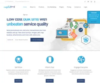 Rapidsms.co.in(Online bulk sms website software) Screenshot