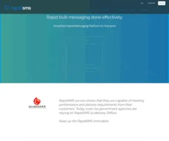 Rapidsms.net(RapidSMS Blog) Screenshot