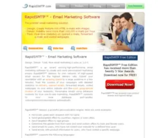 Rapidsmtp.com(Email Marketing Software) Screenshot