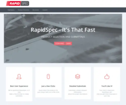 Rapidspec.com(Rapidspec) Screenshot