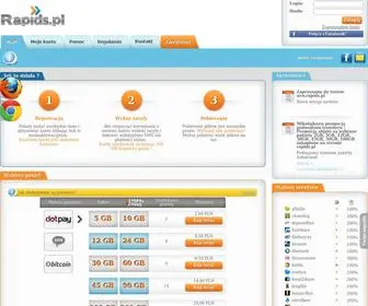 Rapids.pl(Nginx) Screenshot