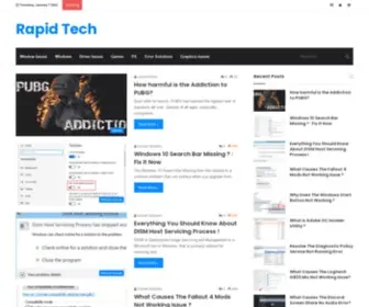 Rapidtech.live(Rapid Tech) Screenshot