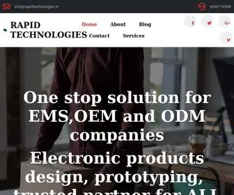 Rapidtechnologies.in(EMS solution) Screenshot