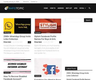 Rapidtopic.com(Rapidtopic) Screenshot