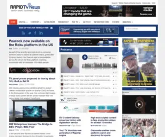 Rapidtvnews.com(Rapid TV News) Screenshot