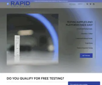 Rapidvirusresults.com(Rapidvirusresults) Screenshot