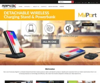 Rapidx.io(Products for Modern Life) Screenshot