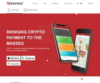 Rapidz.io(Reimagine your Digital Wallet Experience) Screenshot