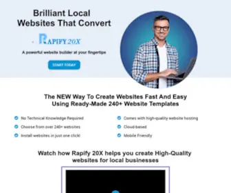 Rapify20X.com(Rapify 20X) Screenshot