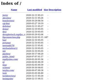 Rapifysites.com(Rapifysites) Screenshot