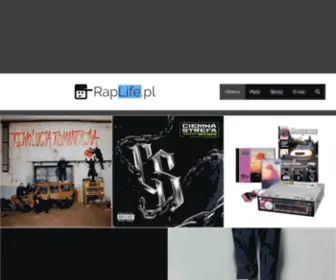 Raplife.pl(Płyty) Screenshot