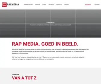 Rapmedia.eu(RAP Media) Screenshot