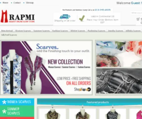 Rapmi.com(Designer Scarves) Screenshot