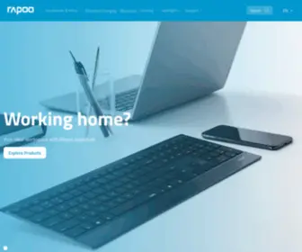 Rapoo-EU.com(Rapoo) Screenshot