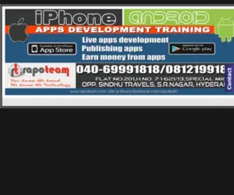 Rapoteam.com(RapoTeam (Mobile Technologies Training & Development Team)) Screenshot