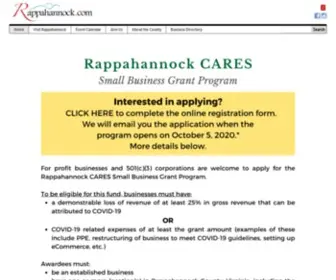 Rappahannock.com(Visit Rappahannock) Screenshot