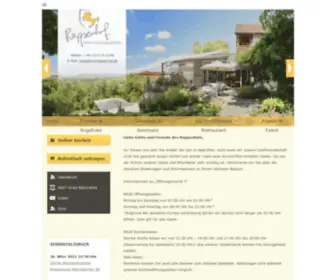 Rappenhof.de(Im 3* Hotel Rappenhof in Weinsberg sind Sie richtig) Screenshot