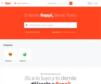 Rappi.co.cr(Pide Comida a Domicilio y el Súper en línea) Screenshot