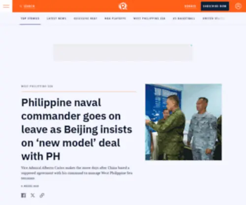 Rappler.com(Philippine & World News) Screenshot