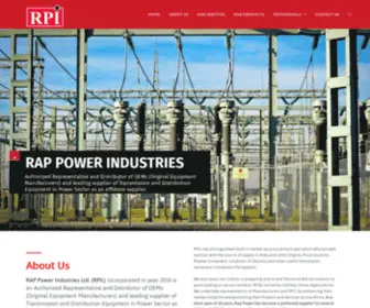 Rappowerindustries.com(RAP Power Industries Ltd) Screenshot