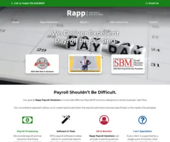 Rapppayrollsolutions.com(Rapppayrollsolutions) Screenshot