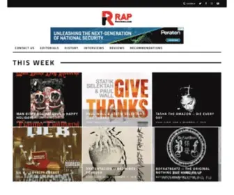 Rapreviews.com(Your source for trusted rap opinion) Screenshot