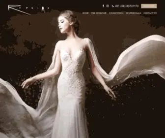 Rapsimo.com.au(Bridal dress shop Adelaide) Screenshot