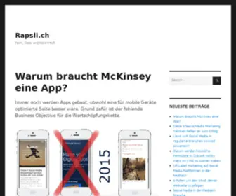 Rapsli.ch(Rapsli) Screenshot