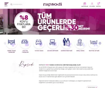 Rapsodi.com.tr(Rapsodi Mobilya) Screenshot