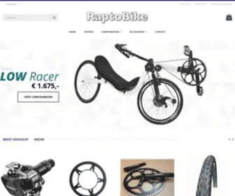 Raptobike.nl(Elan Ligfietsen) Screenshot