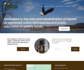 Raptoreducationgroup.org(Raptor Education Group) Screenshot