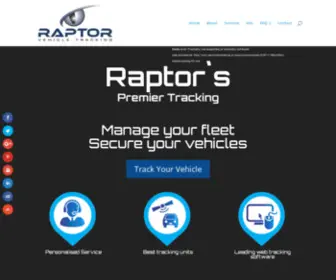 Raptorvehicletracking.co.za(Raptor Vehicle Tracking) Screenshot