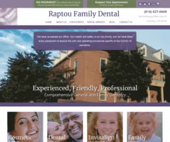 Raptou.com(Dentist Columbus) Screenshot