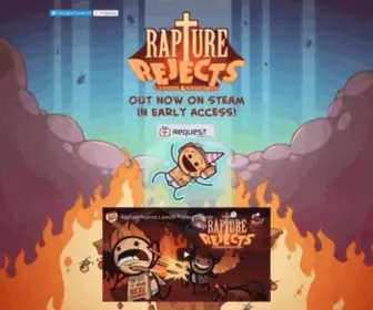 Rapturerejects.com(Rapture Rejects) Screenshot