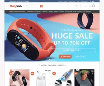 RaqDeals.com(RaQ Deals) Screenshot