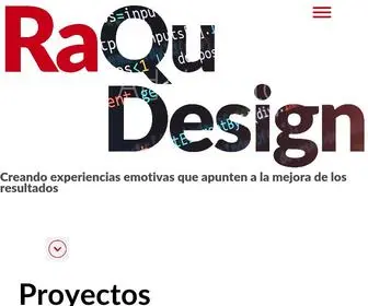 Raqudesign.com(RaQuDesign) Screenshot