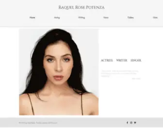 Raquelrosepotenza.com(Raquel Rose Potenza) Screenshot