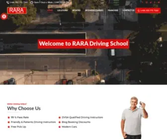 Raradrivingschool.co.uk(Best Local Driving School UK) Screenshot