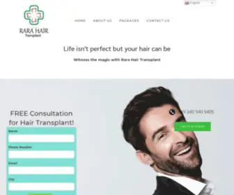 Rarahairtransplant.com(Rara Hair Transplant) Screenshot