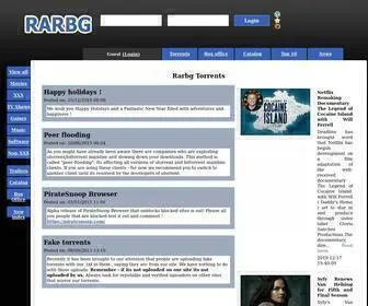Rarbgway.org(RARBG Rarbg Index page) Screenshot
