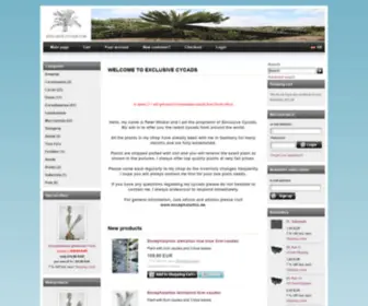 Rare-Cycads.com(EXCLUSIVE CYCADS) Screenshot