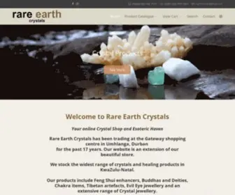 Rare-Earth-CRYstals.co.za(Rare Earth CRYstals) Screenshot