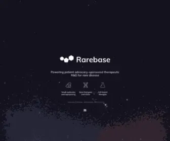 Rarebase.org(Rarebase) Screenshot